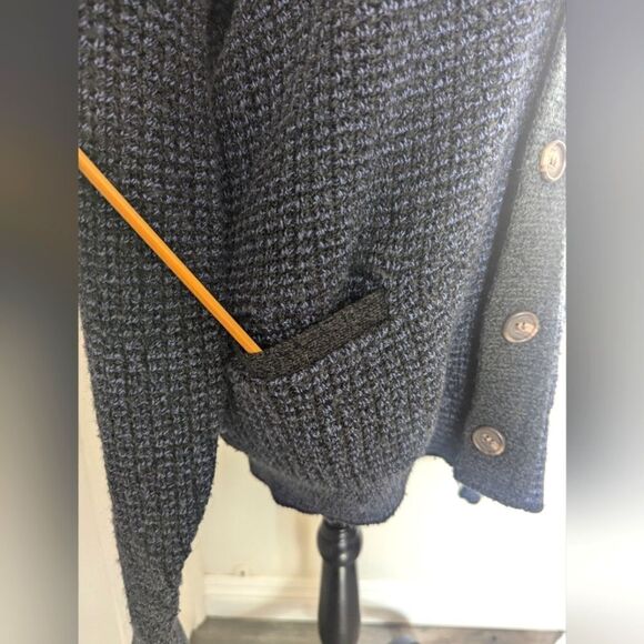 Jantzen Button-up Cardigan Eclectic Grandpa Grannychic Lagenlook 80s Academia M - Picture 5 of 8